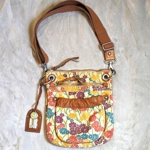 FOSSIL ZB2515 floral crossbody bag.